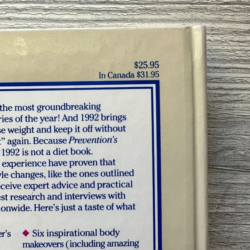 Prevention’s 1992 Lose Weight Guidebook